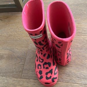 Perfect condition. Hunter rain boots